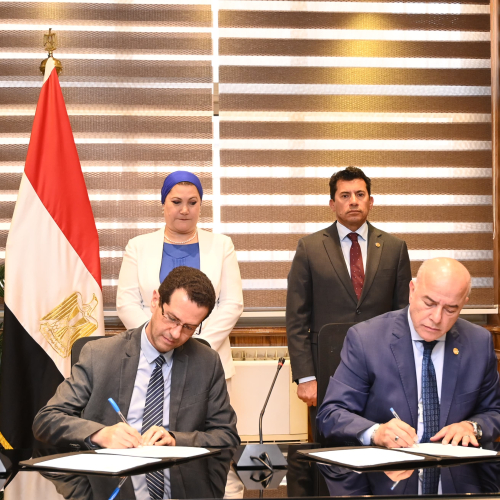 وزير الشباب والرياضة يشهد مراسم توقيع بروتوكول تعاون بين الوزارة والمجلس القومي للطفولة والامومة