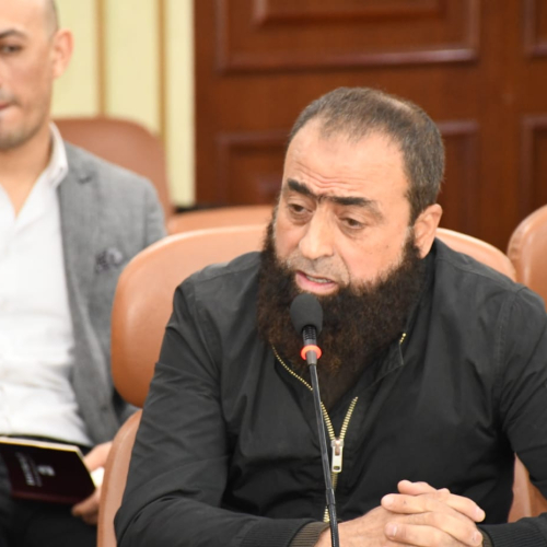 وزير الشباب والرياضة يلتقي باعضاء مجلسي النواب والشيوخ بمحافظة بني سويف