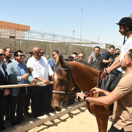 وزير الشباب ومحافظ بني سويف يتفقدون الأنشطة والمشروعات داخل مركز التنمية الشبابية