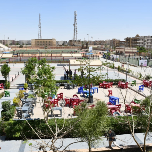 وزير الشباب ومحافظ بني سويف يتفقدون الأنشطة والمشروعات داخل مركز التنمية الشبابية