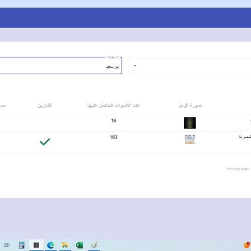 اسماء الفائزين فى انتخابات برلمان طلائع مصر بنظام القائمة