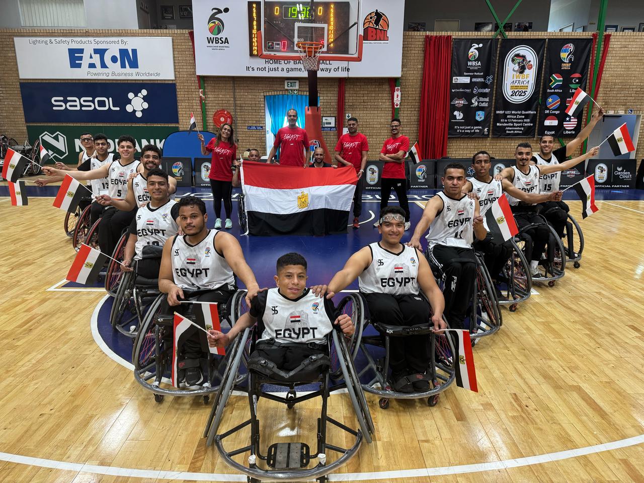 منتخب مصر لكرة السلة يحصد برونزية بطولة إفريقيا للسلة للكراسي المتحركة