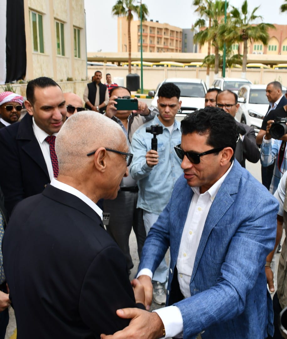 وزير الشباب والرياضة يصل محافظة شمال سيناء لحضور افتتاح أولمبياد المحافظات الحدودية