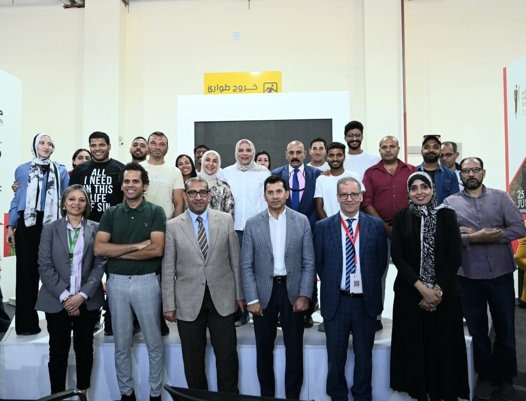 وزير الشباب والرياضة يشهد فعاليات اليوم الثاني من التدريب العملي لمبادرة "بإيدينا ننقذ حياة" للتوعية بالموت القلبي المفاجئ
