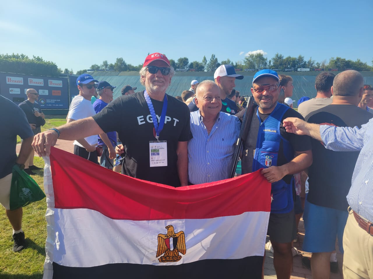 عبدالعزيز محيلبة ضمن أقوى 6 رماة في العالم ويحقق المركز الخامس في كأس العالم بإيطاليا