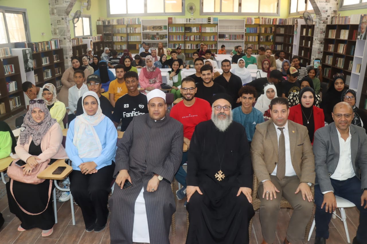 الشباب والرياضة تنظم اللقاء الرابع لمواجهة ظاهرة الإلحاد الإلكتروني بمركز شباب فيصل بالسويس